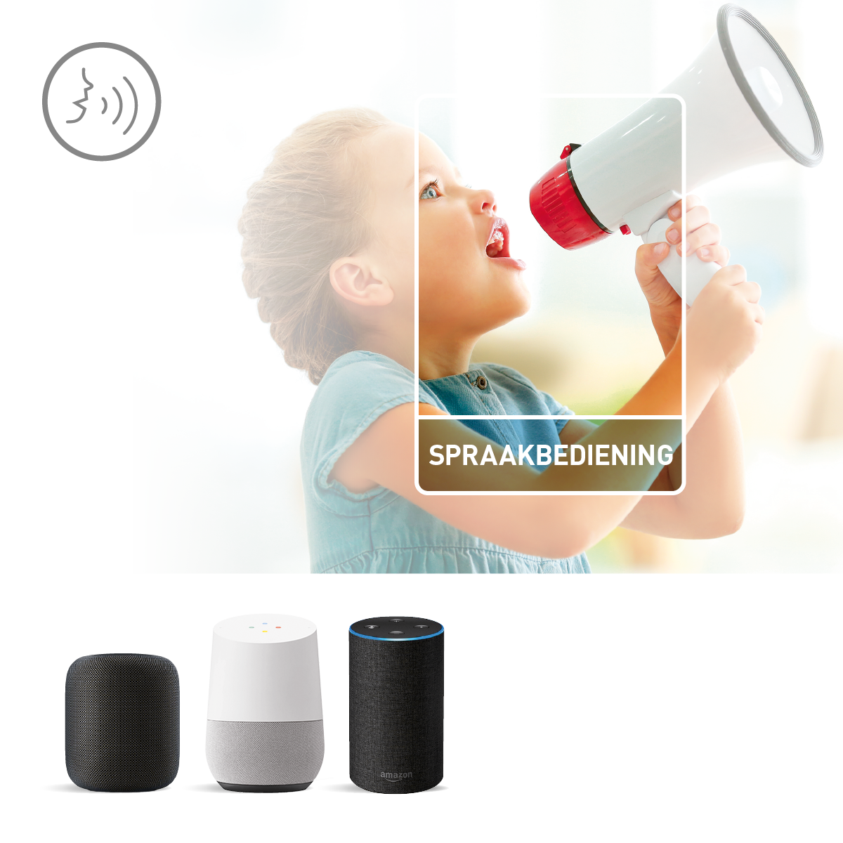Smart Home spraakbedieningen